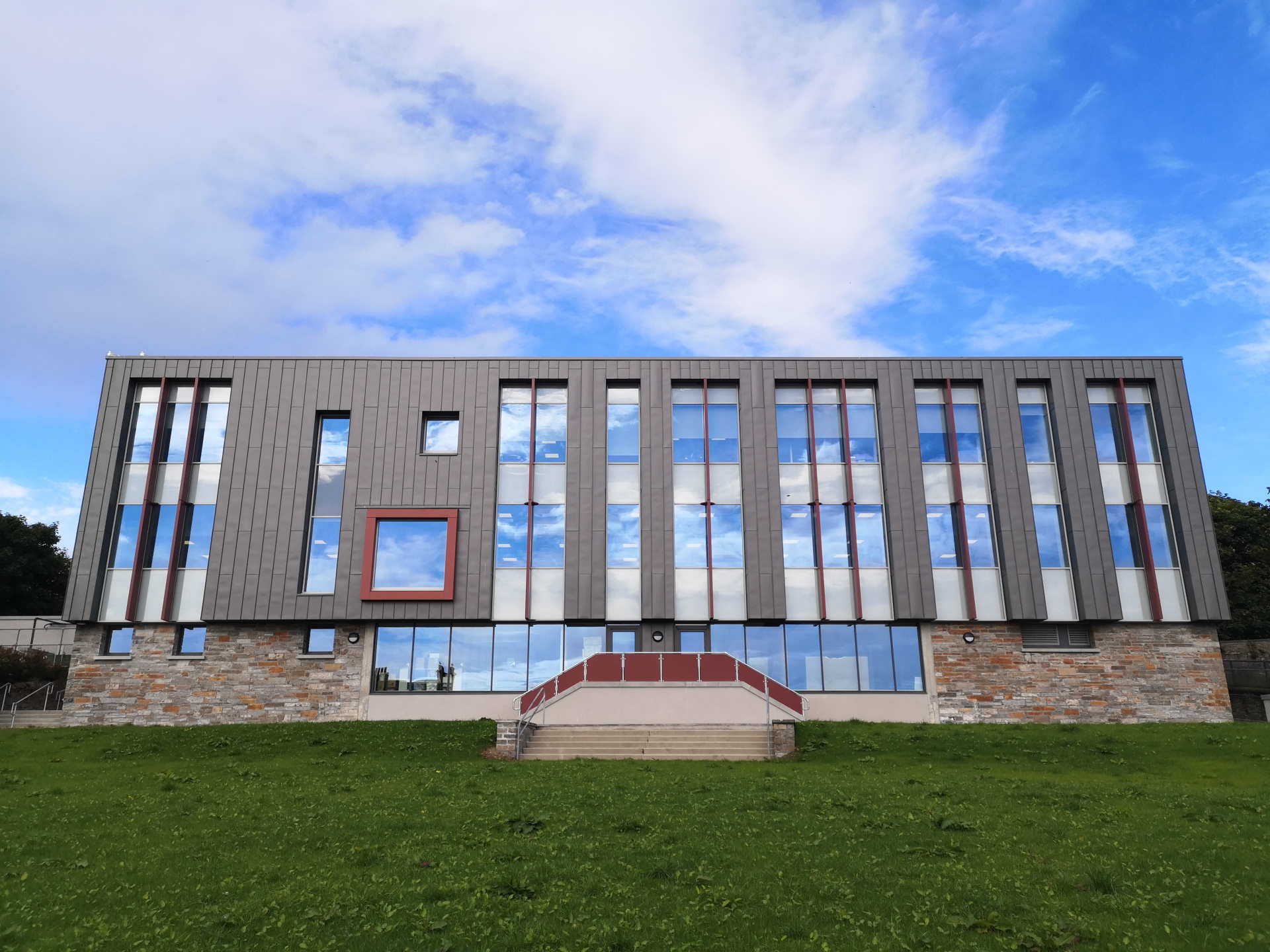 Outside view of Orkney Research and Innovation Centre 